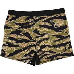 NEW Tachuntfish Men's THF Athletic Shorts Nam Tiger Green/Black 4XL